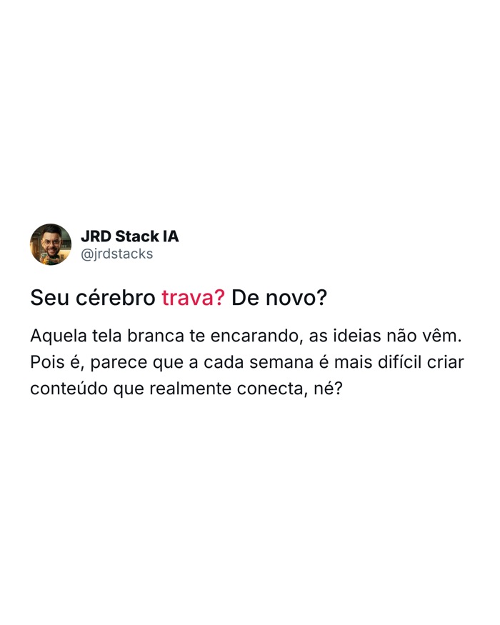 Capa de carrossel criada no Puro Suco da IA